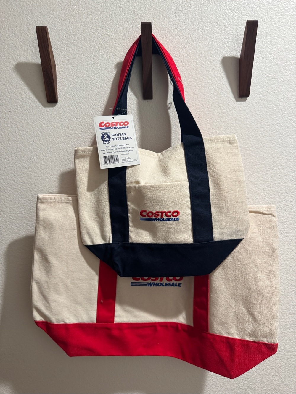 Costco Canvas Tote Bags